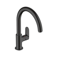 Hansgrohe Vernis Blend Single Lever Kitchen Mixer Tap in Matt Black (71870673)