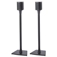 Pair Of Sanus Speaker Stands For Sonos One, SL, Play:1 & Play:3 in Black (WSS22-B2)