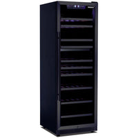 Husky Riserva 450L Dual Zone Freestanding Wine Fridge in Matt Black (HUSWS168DMBZY)