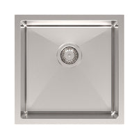 Tisira 45cm Single Bowl Stainless Steel Kitchen/Laundry Sink (TSSR451)
