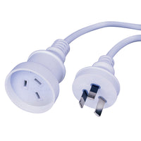 Bluejet Power Extension Cable in White - 5m Length (33PC05)