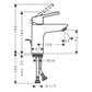 Hansgrohe Logis Loop 100 Bathroom Basin Mixer Tap (71151003)