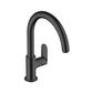 Hansgrohe Vernis Blend Single Lever Kitchen Mixer Tap in Matt Black (71870673)