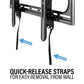 Sanus Large Outdoor Premium Tilt Wall Mount Fdr TVS 37" -95" VODLT1-B2
