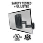 SANUS Small Advanced Full-Motion 4D® + Shift™ TV Wall Mount up to 18kg 19"-43" (VSF917-B2)