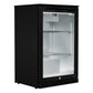 ALF-C1-BLK-840-T1 HUSKY 118L SINGLE GLASS DOOR TROP SPEC DRINKS CHILLER BLACK