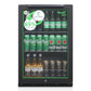 Husky 90L Single Door Homebar Drinks Chiller in Black (C1HECO840BKAU)