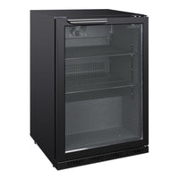 Husky 122L Single Door Homebar Drinks Chiller in Black (C1HHMBBKAU)
