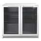 Husky 203L Double Door Homebar Drinks Chiller in White (C2HHMBWHAU)
