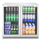 Husky 203L Double Door Homebar Drinks Chiller in White (C2HHMBWHAU)