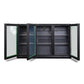 Husky 280L Eco Triple Door Back Bar Drinks Chiller in Black (C3HECO840BKAU)