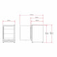 Husky Riserva 154L Matt Black Drinks Chiller - Right Hand Hinge (HUSDSC54MBZYRH)