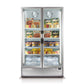 Husky 771L Double Glass Door Commercial Freezer in White (F10PRO-H-WH-AUHU)