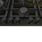 Whirlpool 90cm 5-Burner Black Glass Gas Cooktop (GGW870NBAUS)