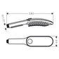 Hansgrohe Triple Jet Handheld Dog Shower in Matt White (26640700)