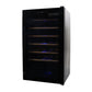 Husky Vino Pro 93L Single Zone Wine Fridge In Black Door Trim (HUSWC93SBK)