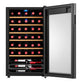 Husky Vino Pro 93L Single Zone Wine Fridge In Black Door Trim (HUSWC93SBK)