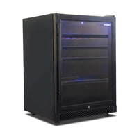 Husky Riserva 154L Single Zone Wine Fridge in Matt Black (HUSWS54SMBZY)