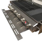 Smart 6 Burner Built-In Gas BBQ With Rotisserie & Rear Infrared Burner In Stainless Steel (601WB-W)