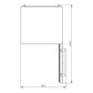 ALF-C1-BLK-840-T1 HUSKY 118L SINGLE GLASS DOOR TROP SPEC DRINKS CHILLER BLACK