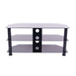 AVS 1000mm Open Style TV Stand in Black Finish (LPF1000B)