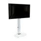 Mahara Arno Cantilever TV Stand with Swivel TV Mount - TV Floor Stand Max 55" & 40kg