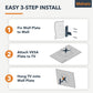 Mahara Full-Motion TV Wall Mount Bracket for 32" to 65" TV (MHLMP44-AU)