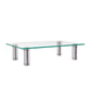 One Products 90mm Monitor Riser Stand in Tempered Glass (PSMR01)