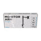 One Products Single-Arm Desktop Mount Bracket for 13" to 32" Monitor (PPMA1-E)