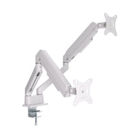 One Products Heavy Duty Double-Arm Spring-Assisted Desk Mount Bracket for 13" to 30" Monitor (PPMM2-AL)