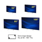 Mahara Extra-Large Universal Replacement TV Base/Stand for 55" to 100" TV (QB600S)