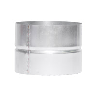Sirius Galvanised Steel External Range Hood Duct Connector