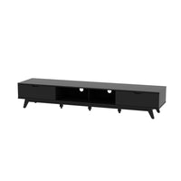 AVS 2000mm Superlow TV Cabinet in Gloss Black (SL2000BGS)