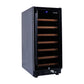 Smart 80L Single Zone Wine Fridge in Black (SMAWC33SN)
