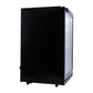 Smart 118L Drinks Chiller With Single Glass Door in Black (SMH1840BLK)