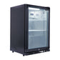 Smart 118L Drinks Chiller With Single Glass Door in Black (SMH1840BLK)