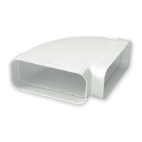 Sirius Horizontal 220x90mm Rectangular Curved Duct Connector (SPS-66101000229)