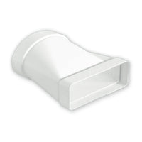 Sirius Straight 150mm Round to 220x90mm Rectangular Duct Adapter (SPS-66101030229)