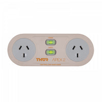Thor 2 Outlet Surge Protector With Apex Filtration (T2+)