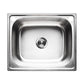 Tisira 60cm Single Bowl Laundry Tub Sink in Stainless Steel (TLLE50)