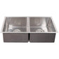 Tisira 80cm Double Bowl Stainless Steel Kitchen/Laundry Sink (TSSR807)