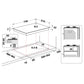 Whirlpool 75cm 5 Burner Stainless Steel Gas Cooktop (GMWL758IXLAUS)