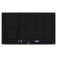 Whirlpool 90cm Full-Flexi 10 Zone Induction Cooktop With Assisted Display (SMP9010CNEIXL)