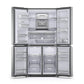 Whirlpool 594L French Door Fridge/Freezer in Black Stainless Steel (WQ70900SBX)