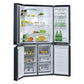 Whirlpool 594L French Door Fridge/Freezer in Black Stainless Steel (WQ70900SBX)
