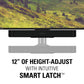 Sanus Adjustable Soundbar TV Mount for Sonos Beam Speaker (WSSBM1-B2)