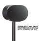 Sanus Fixed-Height Speaker Stand for Sonos Era 300 Speaker in Black (WSSE31-B2)