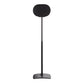 Sanus Height-Adjustable Speaker Stand for Sonos Era 300 Speaker in Black (WSSE3A1-B2)