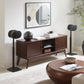 Sanus Height-Adjustable Speaker Stand for Sonos Era 300 Speaker in Black (WSSE3A1-B2)