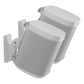 Pair Of Sanus Swivel And Tilt Speaker Wall Mount For Sonos One, SL, Play:1 & Play:3 In White (WSWM22-W2)